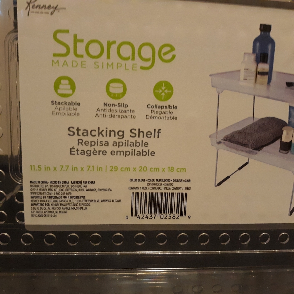 Stacking Storage Shelf - Picture 4 of 4